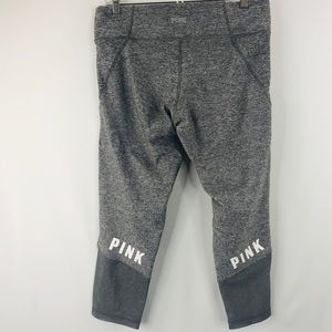 PINK Victoria's Secret Pants & Jumpsuits - Victoria Secret PINK Charcoal Yoga Leggings SZ: L PINK Victoria's Secret Pants & Jumpsuits - Victoria Secret PINK Charcoal Yoga Leggings SZ: L